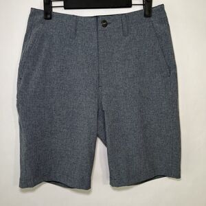 Volcom Surf & Turf 4 Way Stretch Hybrid Short Mens Size 28 Blue 10” Inseam Board